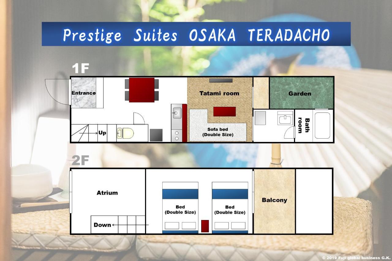 Prestige Suites Osaka Teradacho Ngoại thất bức ảnh